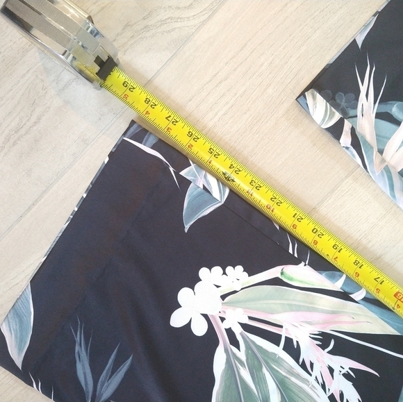 Carbon38 Women’s Floral Drawstring Pajama Pants Size XS Lounge Satin Feel Pants - Picture 7 of 9